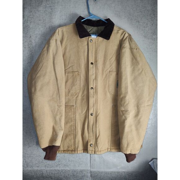 Berne Apparel Brecowear Brown Work Jacket Sz XL - Picture 1 of 6